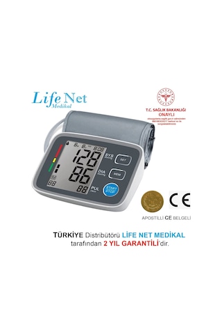 Life Net Medikal U80Eh Türkçe Konuşan Otomatik Dijital Tansiyon Aleti