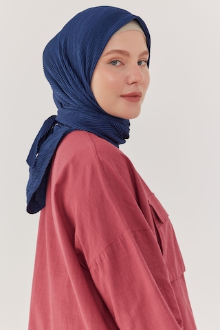 Mirsoy Scarf Piliseli Eşarp - Lacivert Lacivert