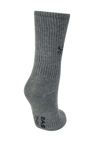 2as Uzun Bambu Spor Çorap