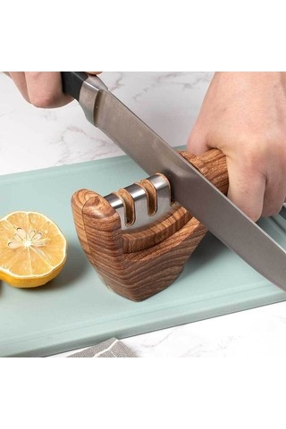 Wondernest Üç Tip Tahıl Phi Phi Lichen Ev El Bileyici, Bıçak Aşamalı Ahşap Taban