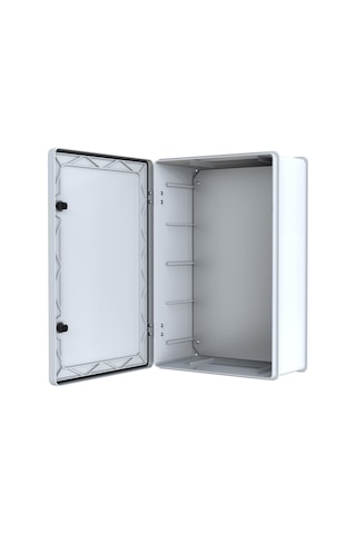 Yavuz Abs Pano 40 X 60 X 24.2 Cm Taban Saclı Ip65 Plastik Pano Montaj Plakalı Elektrik Kutusu Pano Darbeye Dayanıklı Dış Ortam Muhafaza Kutusu Abs Pano Poli 046 Sku: Smgstk419807ce55