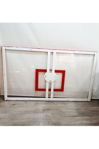 Mia Basketbol Panya Seti 105 180 8 Mm Solid Polikarbon 45 Cm Sabit Çember