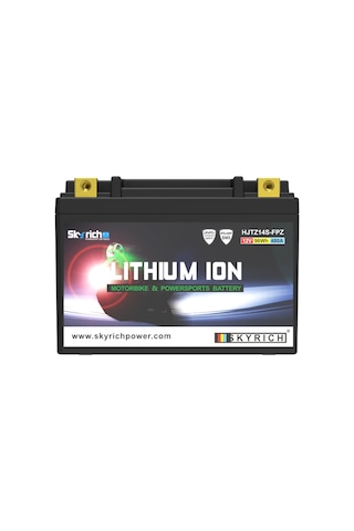 Hjtz14s-fpz Skyrich Lityum Motosiklet Aküsü 12.8v 8ah 480cca 150 87 110