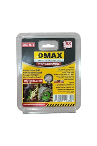 Dmax Dmx-4676 D-max Cam-seramik-porselen Kesme Diski