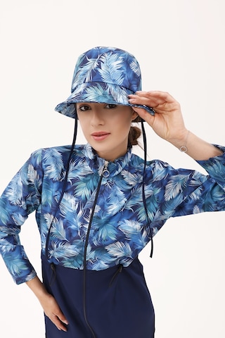 Desenli Bucket Şapka Rş-113 Tüy Lacivert03 Lacivert03