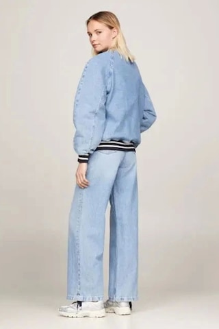 Tommy Hilfiger Kadın Letterman Denim Ceket Denim