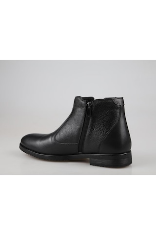 Pierre Cardin 1196063 Hakiki Deri Siyah Erkek Bot 001