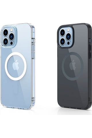 Bloomnest İphone Uyumlu 13 Pro İçin Magsafe Tpu Kılıf, Şeffaf Kırılmaz, Kolay Kullanım Diğer