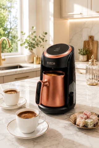 Evona Lunera Premium 600 W Bol Köpüklü Türk Kahve Makinesi