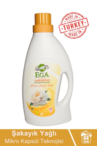 Ega Kimya Aktif Kapsül Teknolojili Şakayık Çamaşır Yumuşatıcısı 4 x 1040 ML
