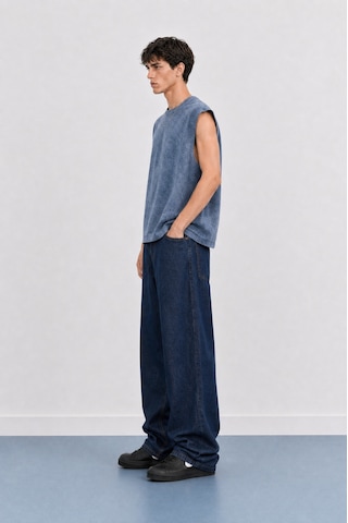 Respire Erkek Yıkamalı Tank Top Atlet Petrol