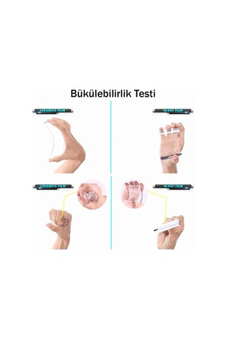 Pp Apple Uyumlu iPhone 12 Pro Max Ekran Koruyucu 9d Seramik Nano Tam Kaplayan