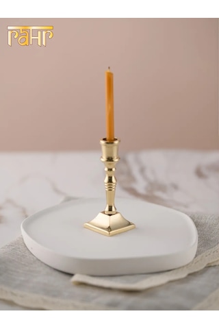 Gang Metal Pirinç Kilise Mumluk Candle Holder 387376895 Altın Rengi