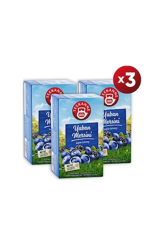Teekanne Yaban Mersini Karışık Bitki Çayı