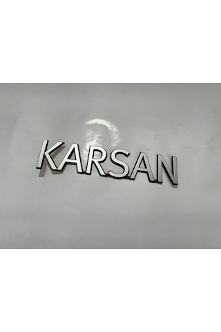 Karsan J10 Arka Karsan Yazısı