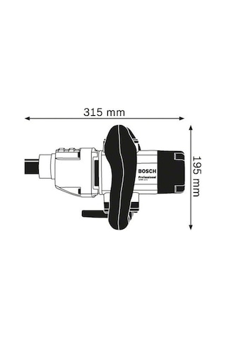Bosch Professional GRW 12 E Karıştırıcı - 06011A7000