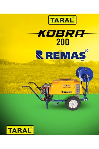 Taral Kobra TP 200 Pülverizatör 200 L İlaçlama Makinesi