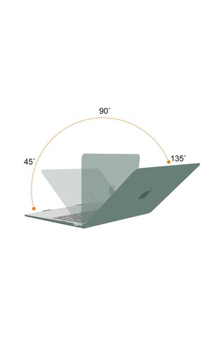 Macbook Air 13.3 İnç A2337 A2179 İçin Kılıf, Yeşil - Perfet-x46- Diğer