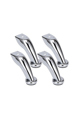 Kalın Paslanmaz Çelik Kanepe Ayakları, 4 Parça Mobilya Ayakları, Krom Ayaklar, Mobilya Gardırop Yatak Kanepe Ayakları Diğer