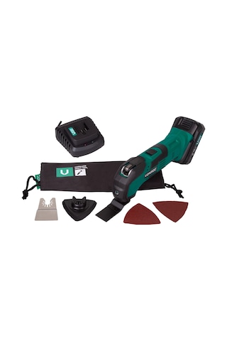 Vonroc Vpower 20V Multi-Tool - Raspa & Batarya. Hızlı Şarj Set