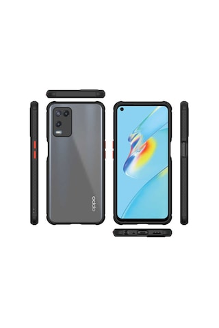 Oppo A54 4g Kılıf Zore Kaff Kapak Mor