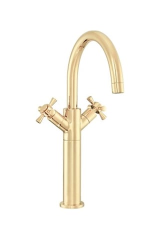 Eca Quadrille Yüksek Tip Lavabo Bataryası Altın 102808614