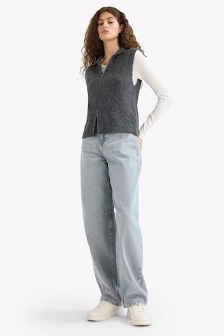 Defacto Regular Fit Yarım Balıkçı Yaka Yelek E8195ax25wnar191 Antrasit