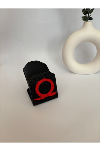 Ps5/ps4/xbox Uyumlu Oyun Temalı Controller Tutucu - The Last Of Us, Elden Ring, Spiderman Özel Seri God Of War Kırmızı