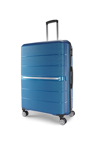 Wx-pp20 Silverline Çivit Mavi Kabin Boy Valiz Çivit Koyu Mavi