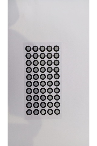 3d Tarayıcı 1000 Adet 6mm Referans Noktası Yüksek Yansıtıcı 3d Tarama Marker 1