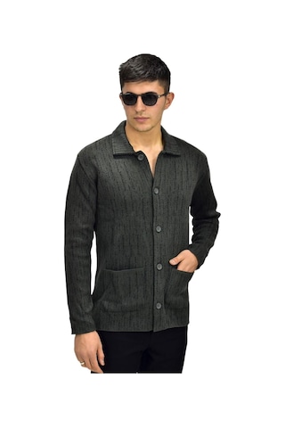Erkek Spor Düğmeli Hırka R6420 Bgl-st03172 001