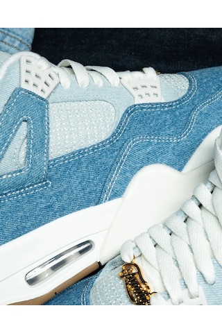 Nike Air Jordan Retro 4 Denim 'worn Blue'-sportxstore Mavi
