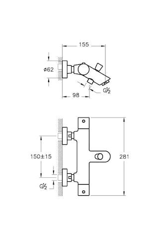 Artema AquaHeat A4721036 Banyo Bataryası, Mat Siyah