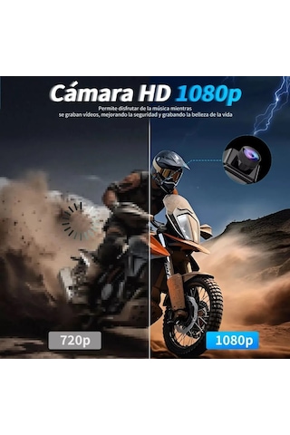 Bt68 Kameralı Intercom Motosiklet Bluetooth Kask Kulaklık Ses Kon