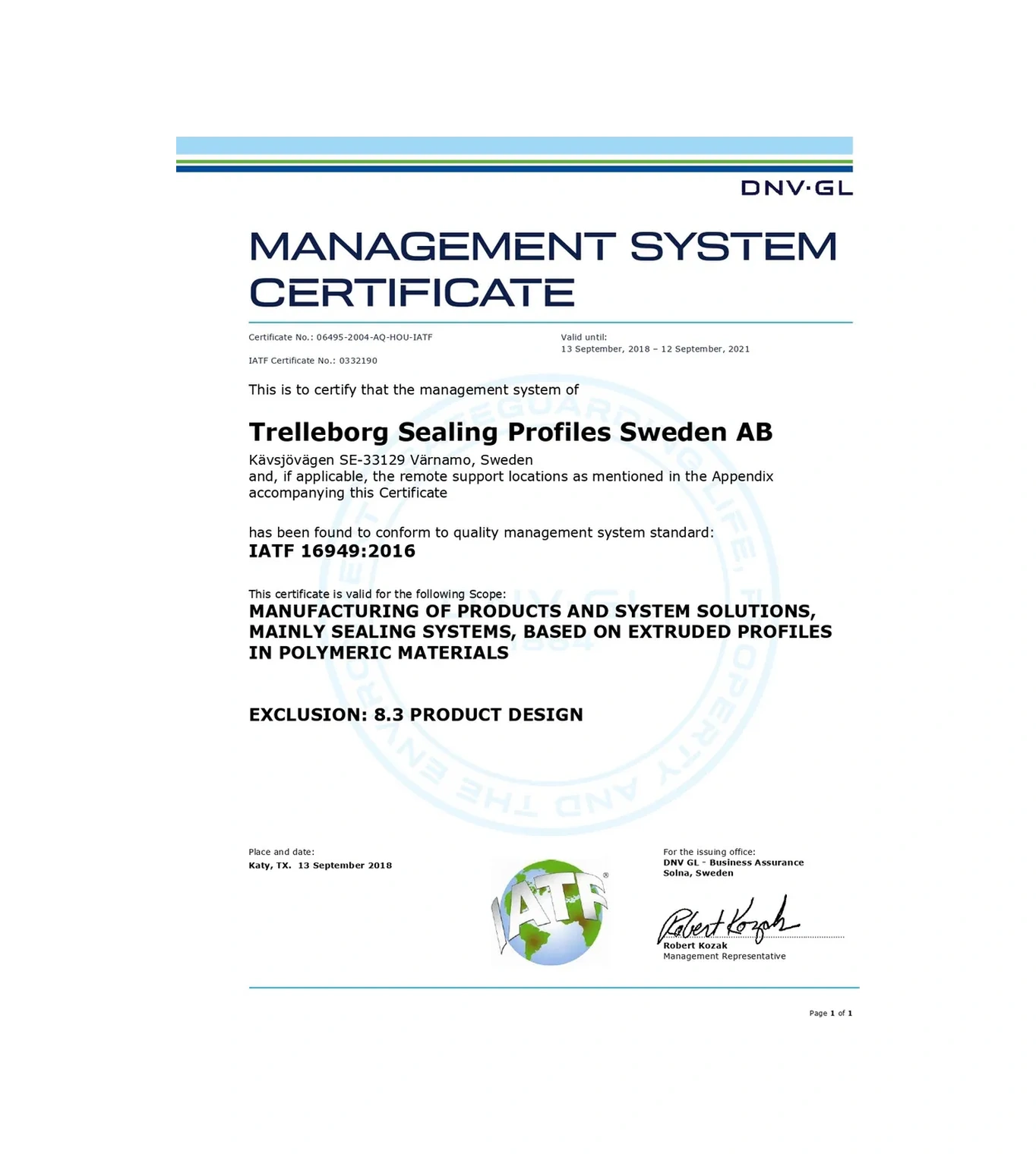 Trelleborg D Tipi Kendinden Yapışkanlı Kapı Contası 189921743 12 metre