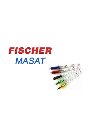 Fischer Bargoin I245r Oval Masat No:12 30 Cm Renkli Saplı