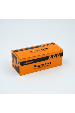Power-Xtra R03 1.5V Aaa Manganez İnce Kalem Pil 60'Lı
