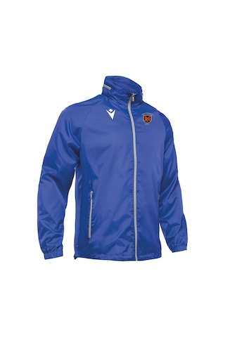 Macron Erkek Yağmurluk Praia Hero Full Zip Windbreaker Roy 812903-saks Mavi Saks Mavi