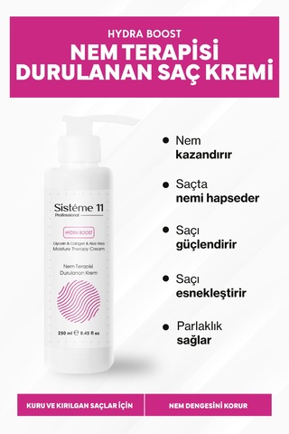 Sisteme 11 Nem Terapisi Durulanan Krem 250 Ml