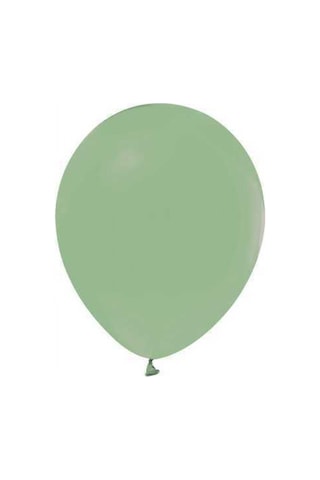 Balon Düz 12 İnc Jojo Balloons Küf Yeşili Pk:100 Çok Renkli