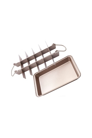 Sones Brownie Pan Kek Kalıbı Kare Ekmek Pişirme Kalın Katı Tabanlı Yapışmaz Pişirme Tepsisi