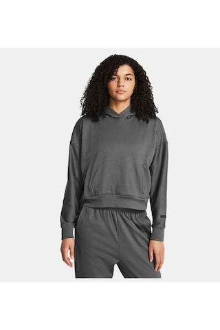 Under Armour Kadın Journey Rib Oversized Kapüşonlu Üst 1382732-025 Çok Renkli