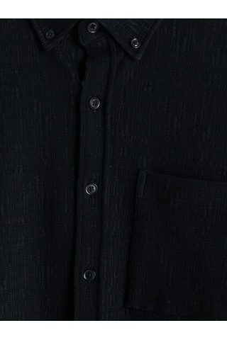 Lcwaıkıkı Classic Siyah Regular Fit Erkek Gömlek