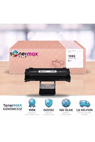 Samsung Ml-1640 Uyumlu Toner Çipli Mlt-d108s 2'li 1.500 Sayfa