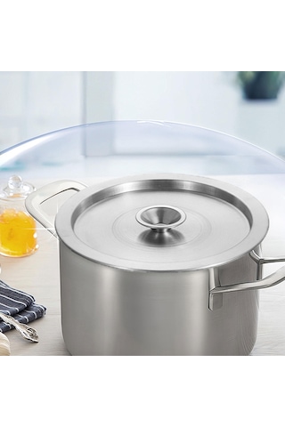 Homyl Tava Tencere Kapağı Kızartma Yedek Kapak Tavalar 32cm