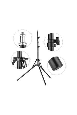 Thentech Katlanabilir Ayaklı Boyu Ayarlanabilir Kamera Uyumlu Tripod