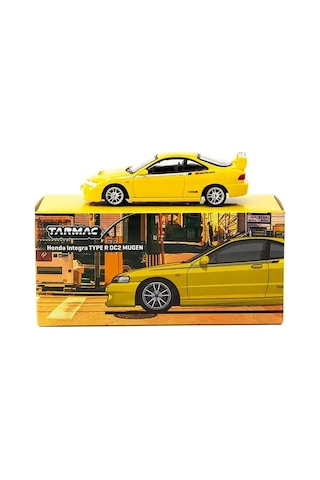 164 Honda Integra Type R Dc2 Mugen Sunlight Yellow Çok Renkli