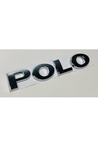 Vw Polo 2010 - 2017 Tdi Arka Bagaj Yazısı Krom Set