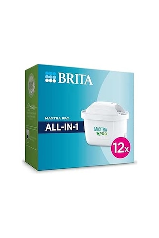 BRITA Maxtra Pro All-In-1 Yedek Su Arıtma Filtresi 12'li