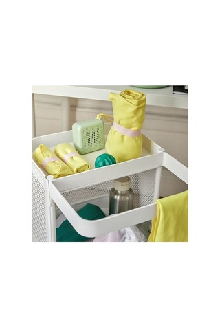 Ikea Dajlıen Servis Arabası, Beyaz, 42x39x65 Cm